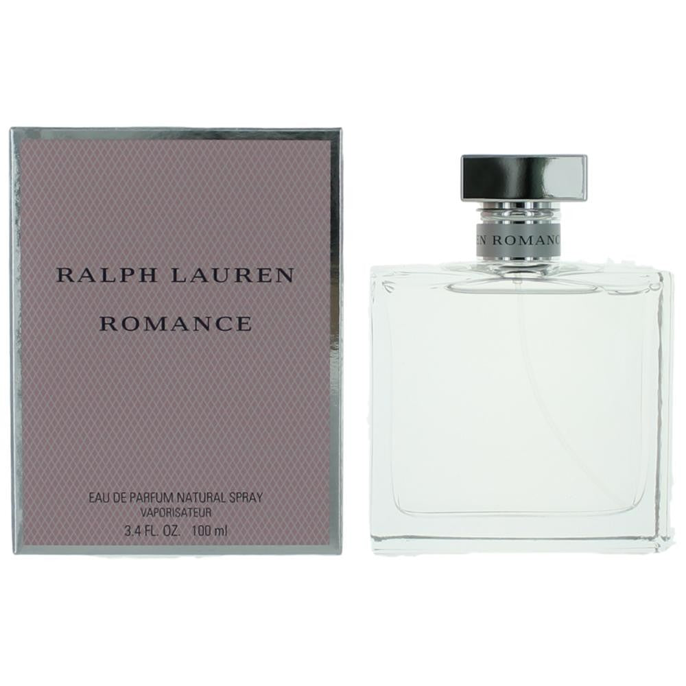 Bottle of Romance by Ralph Lauren, 3.4 oz Eau De Parfum Spray for Women